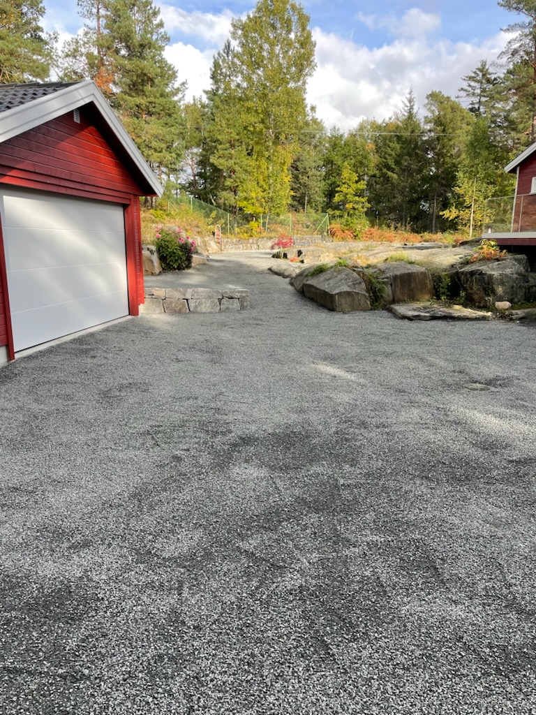Før arbeidet startet