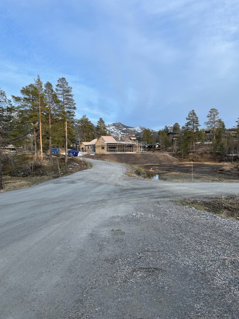 Hyttetomt på Hovden - Sluttresultat